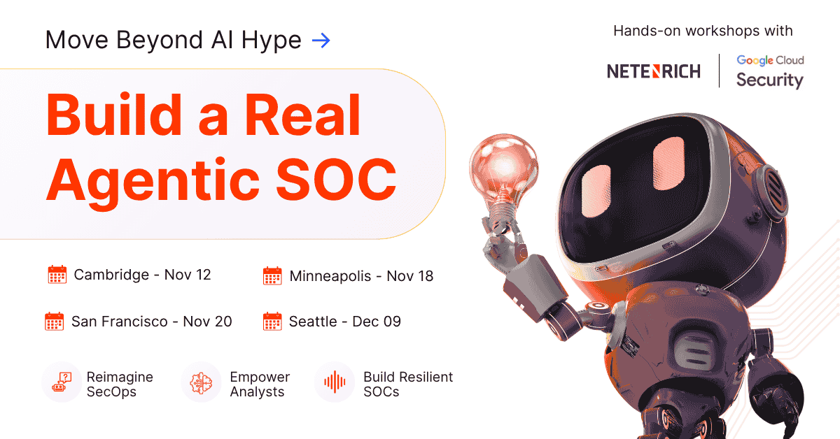 Agentic SOC Netenrich and Google Cloud Security Event (2)