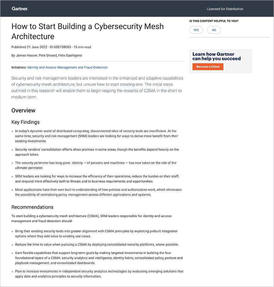 CSMA Gartner Report Thumbnail