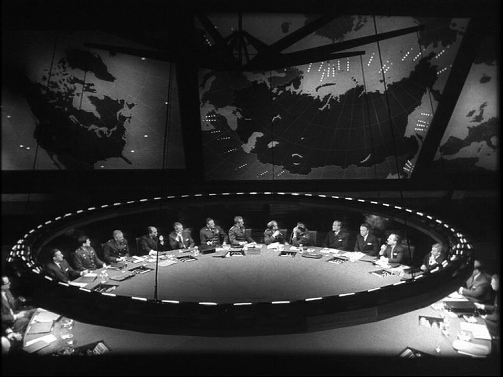 Round table conference during war