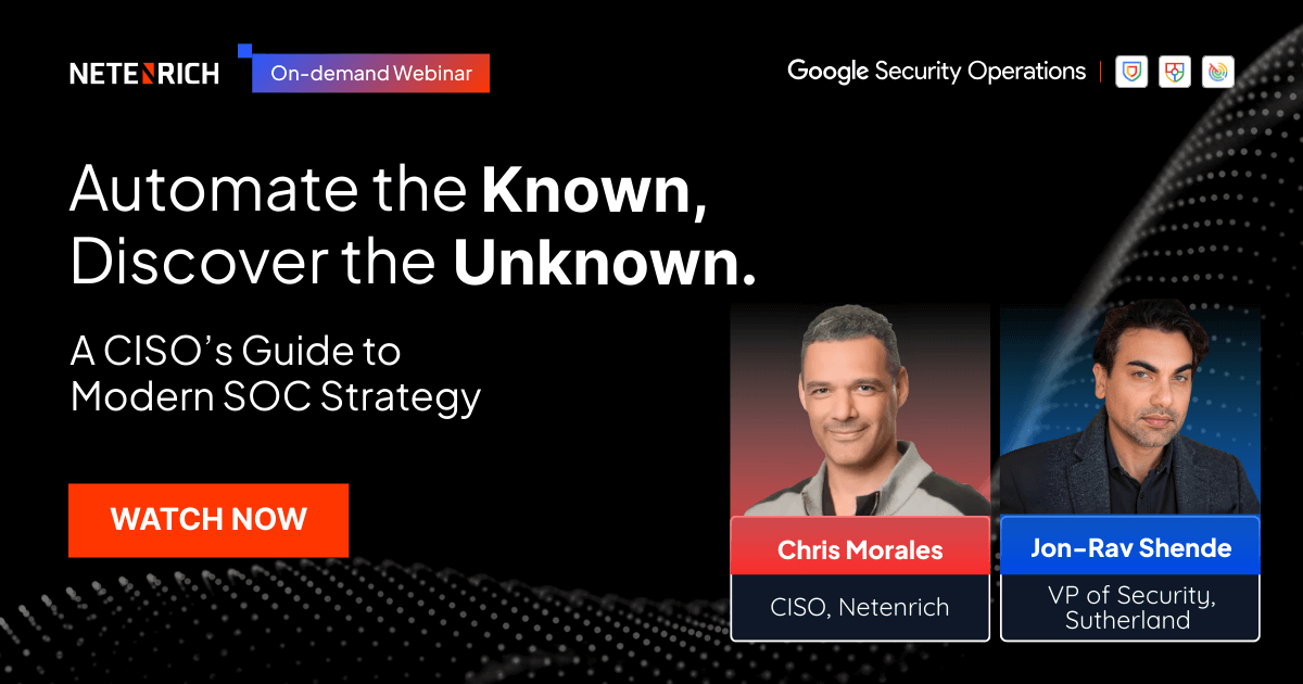 Automate the Known, Discover the Unknown - On-demand Webinar