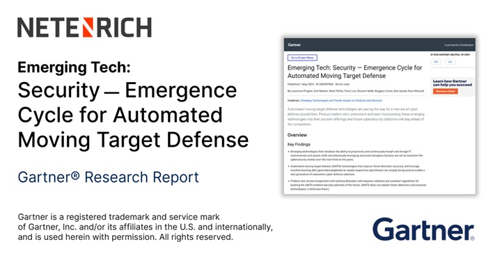 Emerging Tech: Security — Emergence Cycle for Automated Moving Target Defense