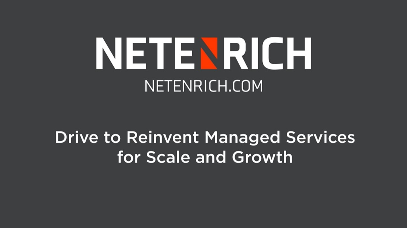 Drive to reinvent Managed Services for Scale and Growth video