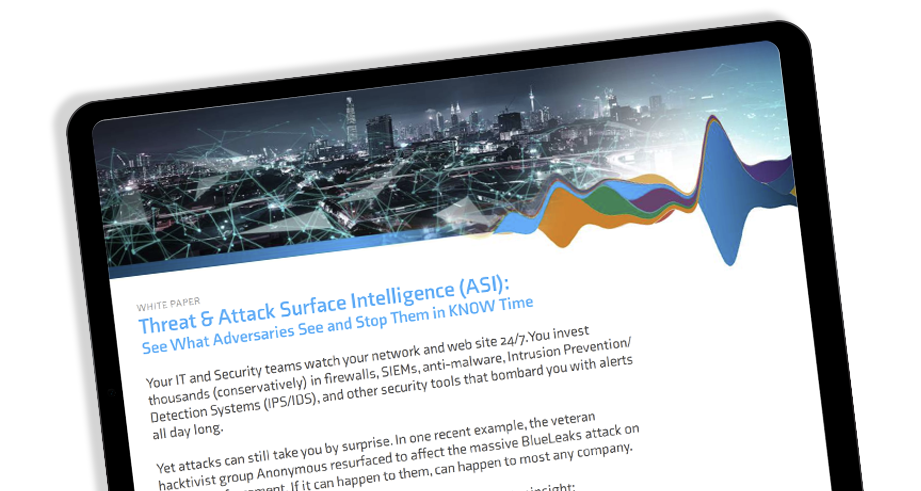 Threat and resolution attack surface intelligence