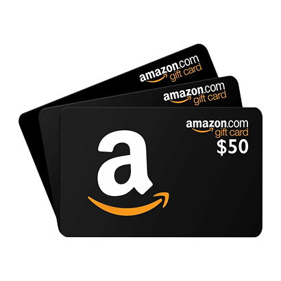 [CITYPNG.COM]50 Dollar Amazon Gift Card - 1000x1000 1