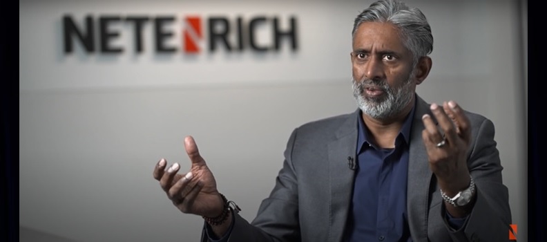 Video of Raju Chekuri talking about convergence of IT and security